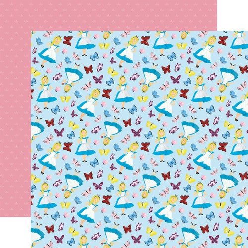  Whaline 12 Designs Alice in Wonderland Pattern Paper