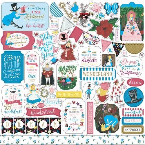 Echo Park Collection Kit 12x12 Alice in Wonderland No. 2