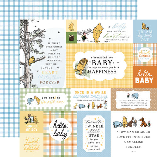 WINNIE THE POOH BABY 12x12 Collection Kit - Echo Park