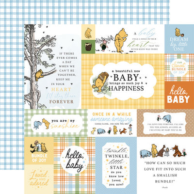 WINNIE THE POOH BABY 12x12 Collection Kit - Echo Park