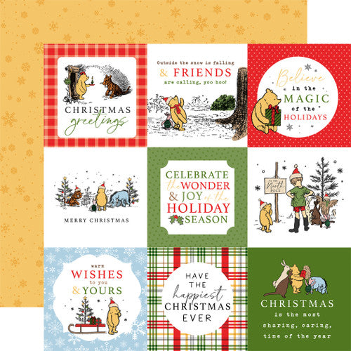 WINNIE THE POOH CHRISTMAS 12x12 Collection Kit - Echo Park