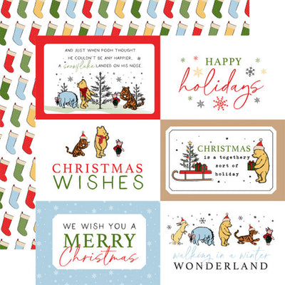 WINNIE THE POOH CHRISTMAS 12x12 Collection Kit - Echo Park