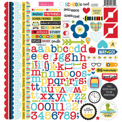 SCHOOL IS COOL 12X12 Collection Kit - Bella Blvd