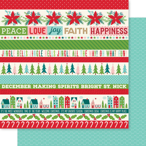 Bright Faith Scrapbook Paper - 12 x 12