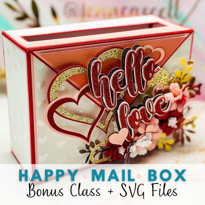 LYNETTE'S HAPPY MAIL BOX - Monthly Cardstock Subscription Box (Free Shipping)