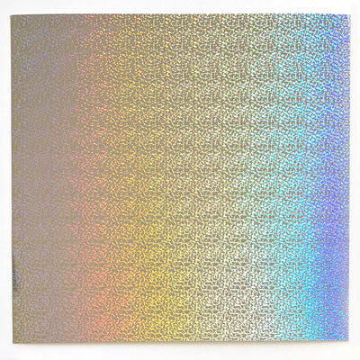 Dots holographic cardstock- foil cardstock - silver cardstock - Encore - 12x12 cardstock - 12x12 Cardstock Shop