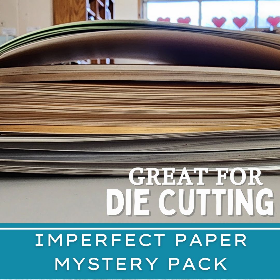 Cardstock Mystery Pack with Factory seconds; bent corners, scratches, wrinkles means you get a great cardstock value pack.