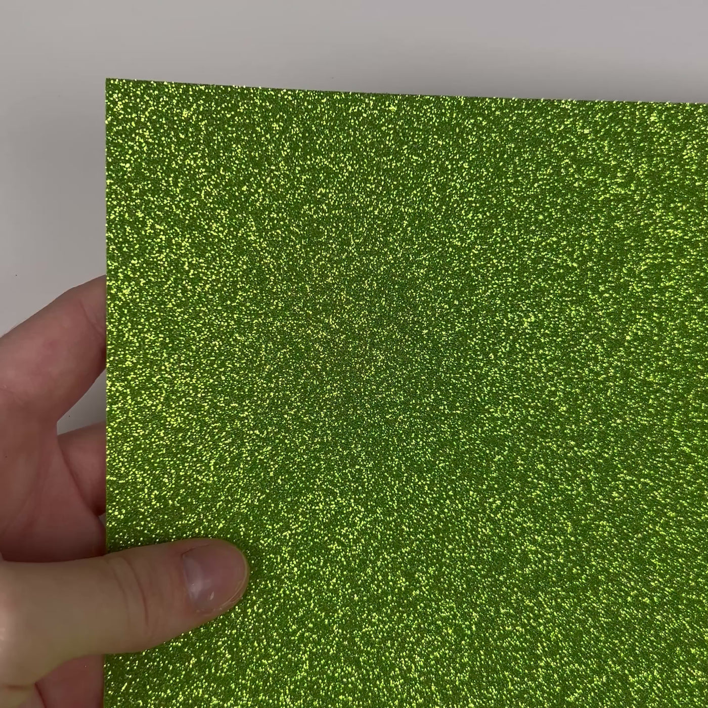 LIME GREEN Glitter Luxe Cardstock - 12x12 Cardstock Shop - 12x12 Cardstock - GREEN glitter Cardstock - Encore