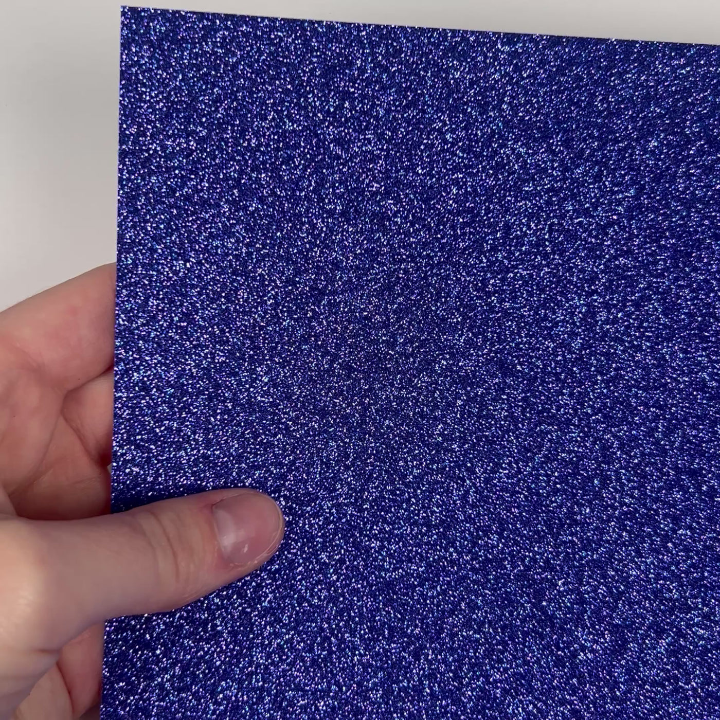 PURPLE PIZAZZ Glitter Luxe Cardstock - 12x12 Cardstock Shop - 12x12 Cardstock - BLUE/purple glitter Cardstock - Encore