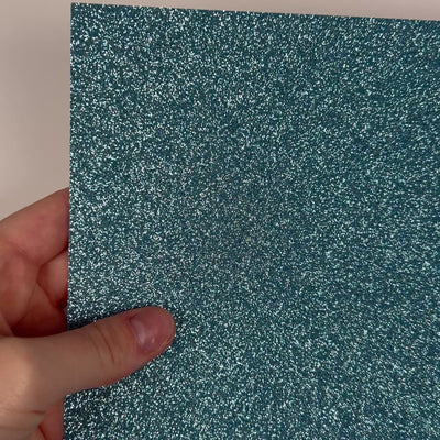 Sky blue Glitter Luxe Cardstock - 12x12 Cardstock Shop - 12x12 Cardstock - blue glitter Cardstock - Encore