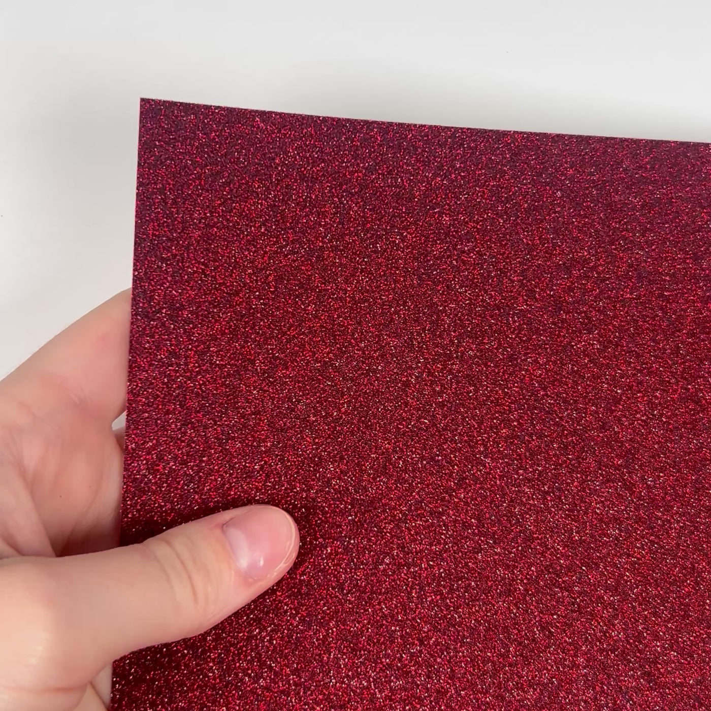 BURGUNDY Glitter Luxe Cardstock - 12x12 glitter Cardstock - 12x12 Cardstock - Encore - BURGUNDY glitter Card-stock - mess free glitter Cardstock