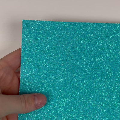 OASIS Glitter Luxe Cardstock - 12x12 glitter Cardstock - 12x12 Cardstock - Encore - BLUE glitter Card-stock - mess free glitter Cardstock