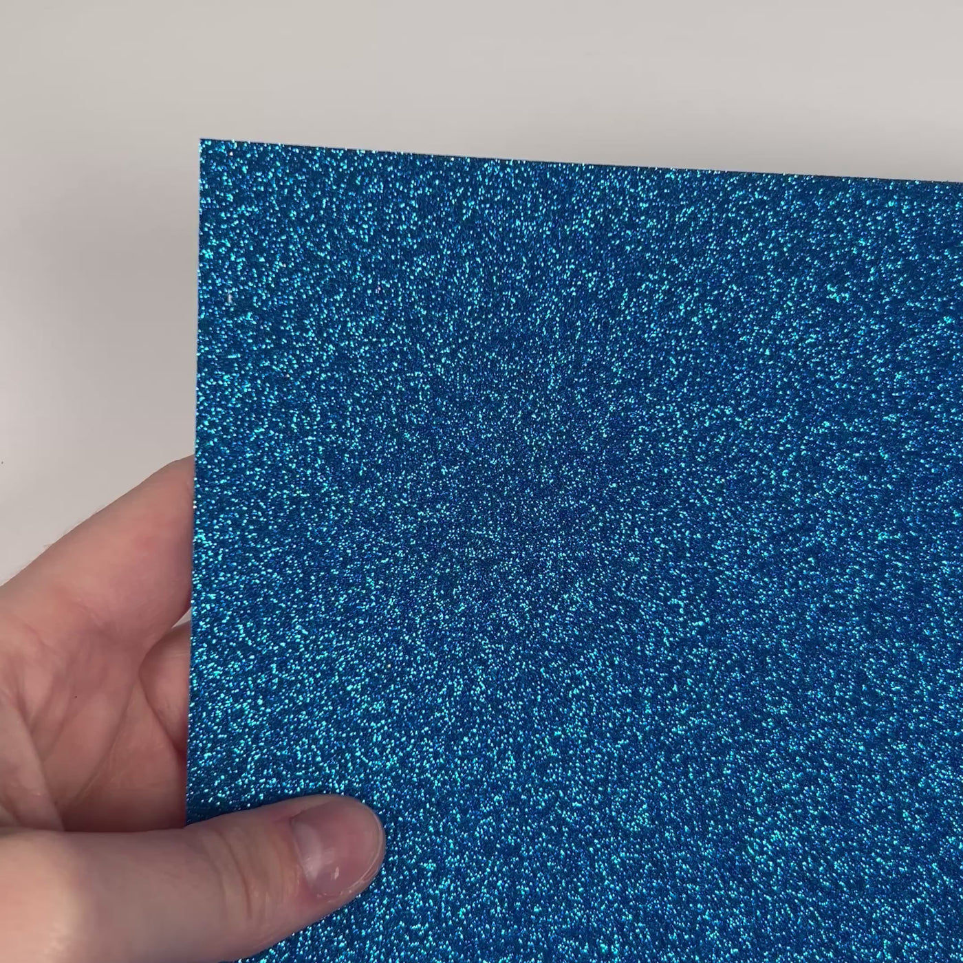 SAPPHIRE Glitter Luxe Cardstock - 12x12 Cardstock Shop - 12x12 Cardstock - BLUE glitter Cardstock - Encore