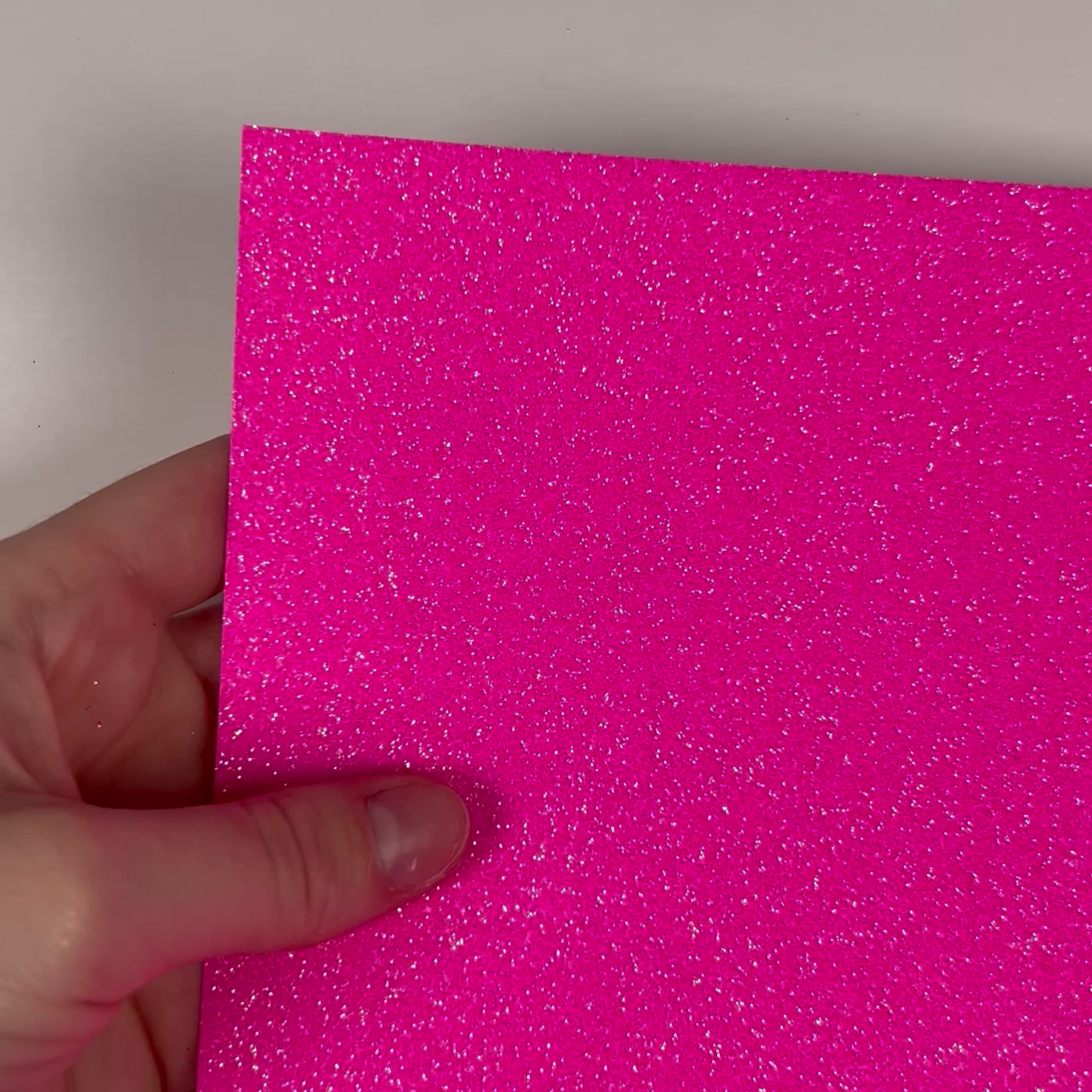 NEON PINK Glitter Luxe Cardstock - 12x12 Cardstock Shop - 12x12 Cardstock - PINK glitter Cardstock - Encore