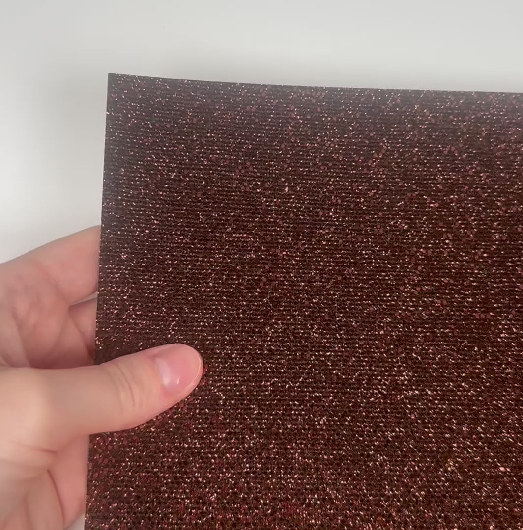 COPPER Sequin Glitter Cardstock - copper disco ball glitter - 12x12 Cardstock shop - Encore - 12x12 Cardstock - copper glitter Cardstock