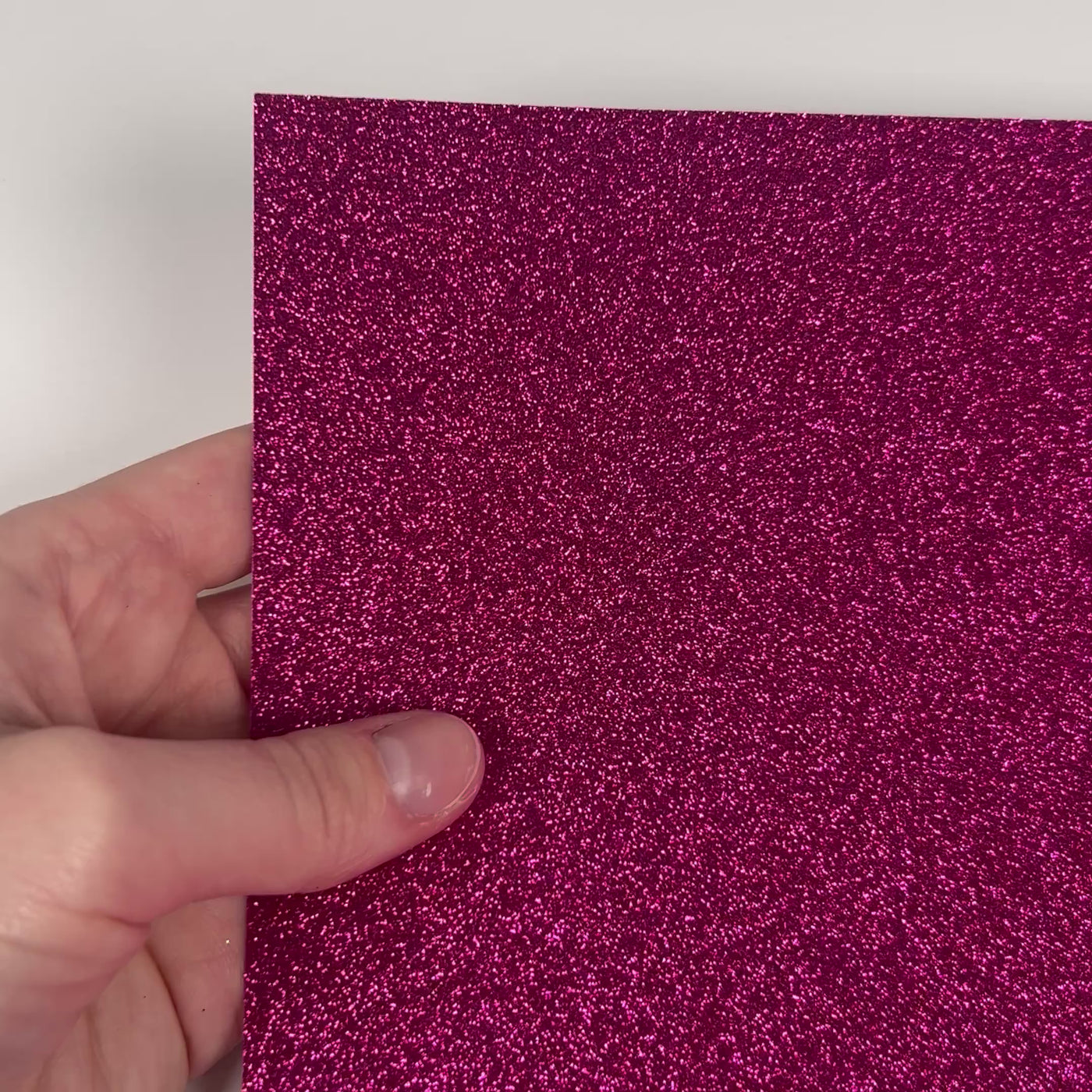 FUCHSIA Glitter Luxe Cardstock - 12x12 Cardstock Shop - 12x12 Cardstock - HOT PINK glitter Cardstock - Encore