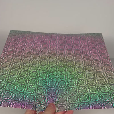 SNOWFLAKE holographic cardstock- foil cardstock - silver cardstock - Encore - 12x12 cardstock - 12x12 Cardstock Shop