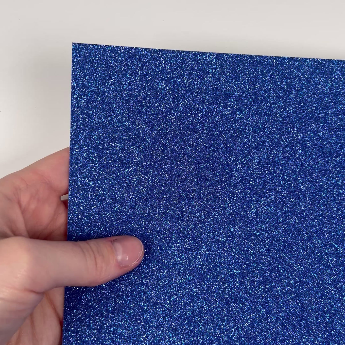 COBALT BLUE Glitter Luxe Cardstock - 12x12 glitter Cardstock - 12x12 Cardstock - Encore - DARK BLUE glitter Card-stock - mess free glitter Cardstock