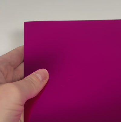 FUCHSIA Mirror Foil Cardstock - 12x12 Foil Cardstock - pink cardstock - Encore paper - video shows light play