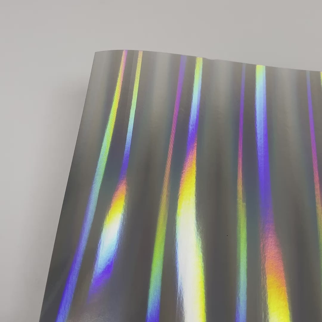 Oilslick / Rainbow Holographic Vinyl 24 x 30 Ft, Metallic Shimmer, Made in  USA