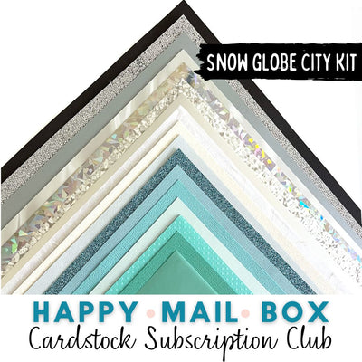 LYNETTE'S HAPPY MAIL BOX - Monthly Cardstock Subscription Box (Free Shipping)