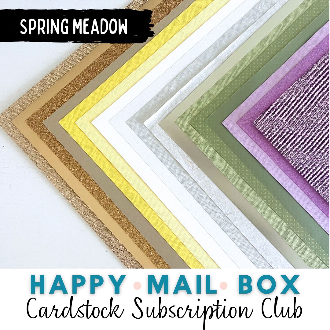 LYNETTE'S HAPPY MAIL BOX - Monthly Cardstock Subscription Box (Free Shipping)