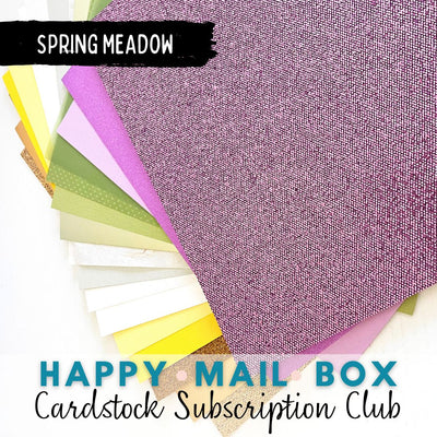 LYNETTE'S HAPPY MAIL BOX - Monthly Cardstock Subscription Box (Free Shipping)