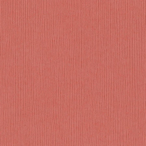 Grenadine – 12x12 Red Cardstock 80 lb Textured Bazzill Scrapbook Paper Single