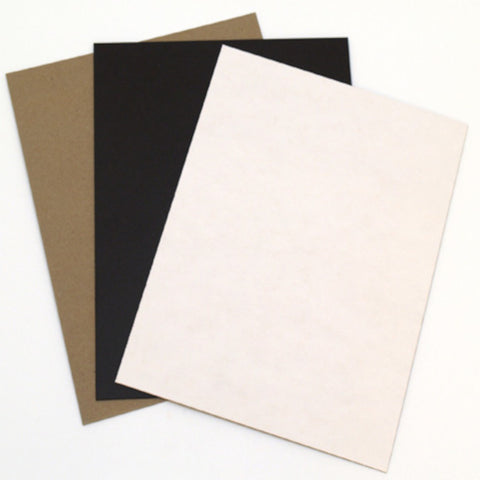 Paper Accents Chipboard 12x12 1x Heavy 50pt White 2 Side 2pc