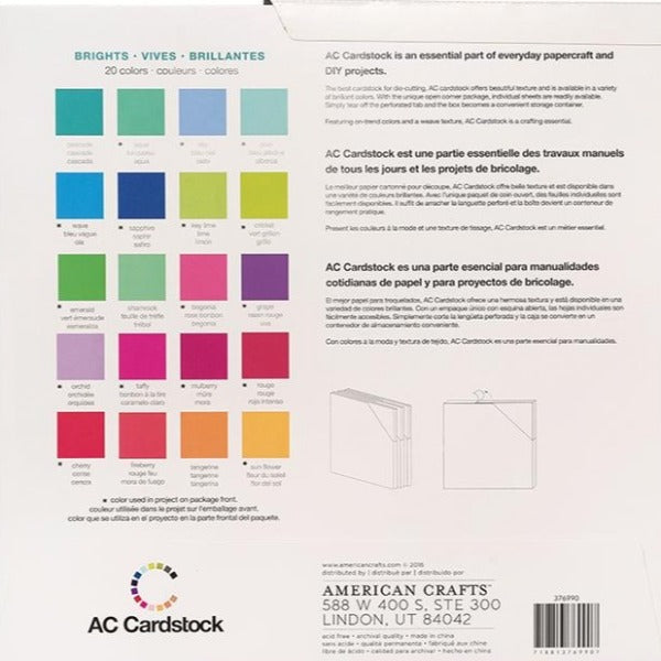  Glitter Cardstock Paper, 60 Sheets 20 Colors, Colored