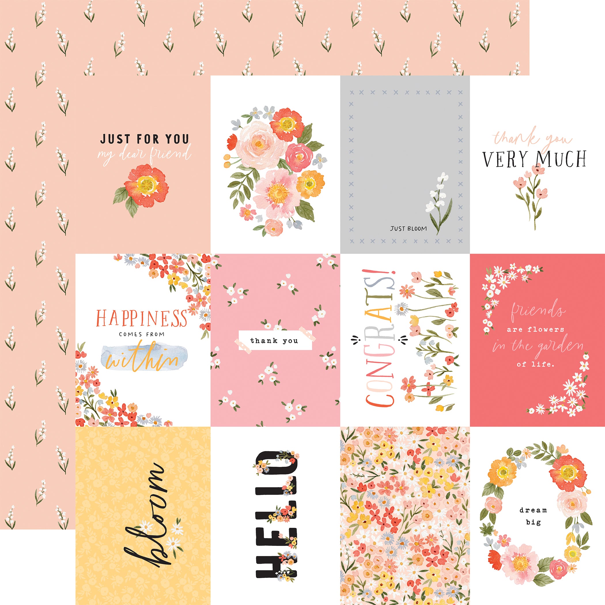 Carta Bella Paper - Flora No. 6 Collection - 12 x 12 Collection Kit