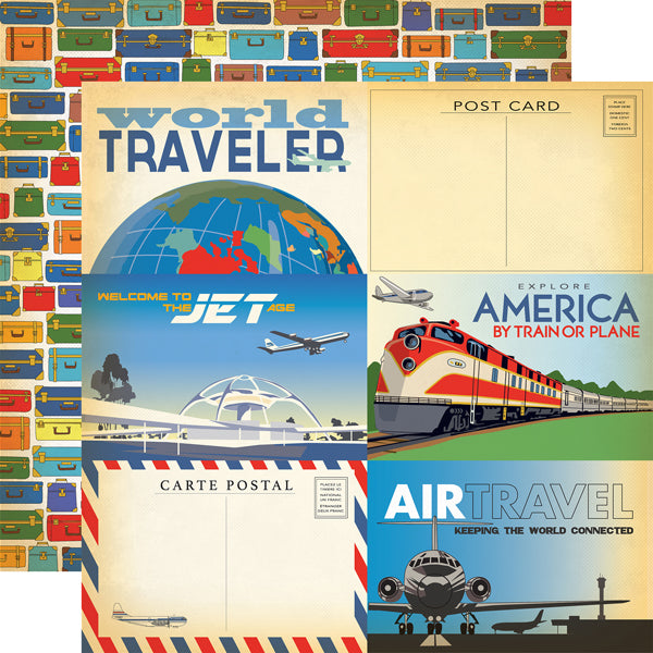Carta Bella Our Travel Adventure collection 6x6 paper pack – Creative  Treasures