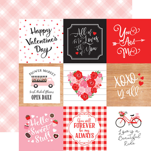 Echo Park Papers - Cupid & Co. - Happy Valentine's Boxes - 2 Sheets –  Scrapbooking for Less