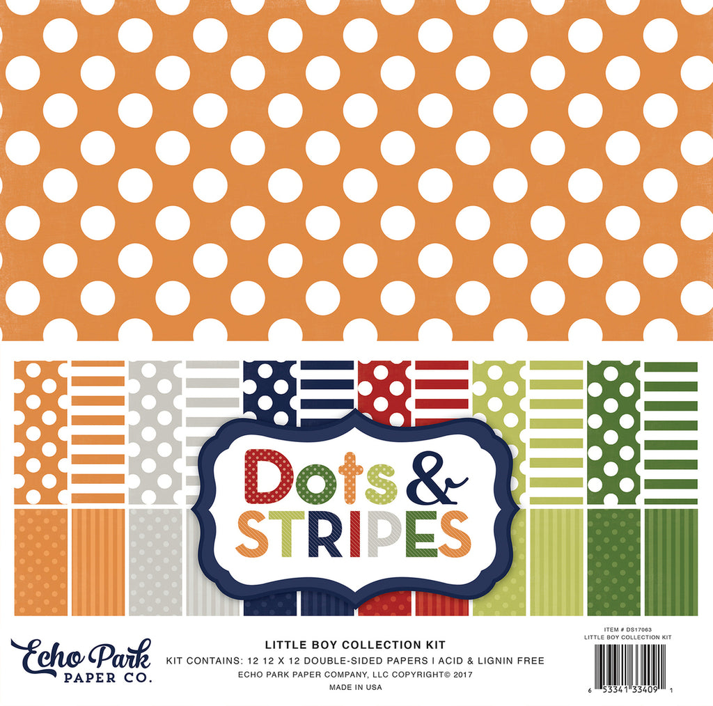 Carta Bella Dots & Stripes: Red Dots 12x12 Patterned Paper
