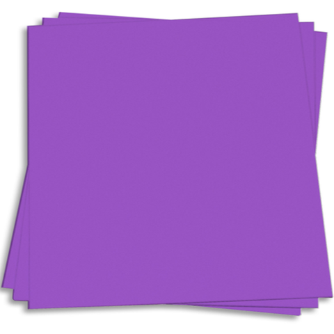 Hamilco Colored Scrapbook Cardstock Paper 12x12 Card Stock Paper 65 lb  Cover 25 Pack (Electric Blue)