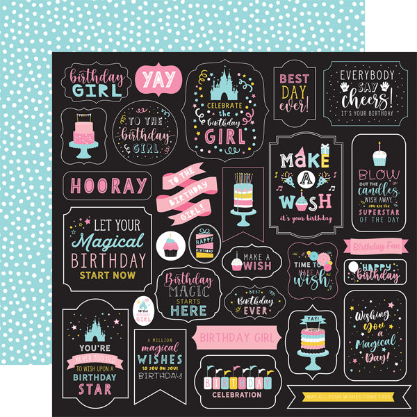 Echo Park A Birthday Wish Girl Collection Kit