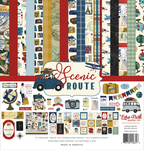 Inkdotpot Nautical Treasure Theme Collection Double-Sided Scrapbook Paper  Kit Cardstock 12x12 Card Making Paper Pack with Sticker Sheet - 16 Pages  