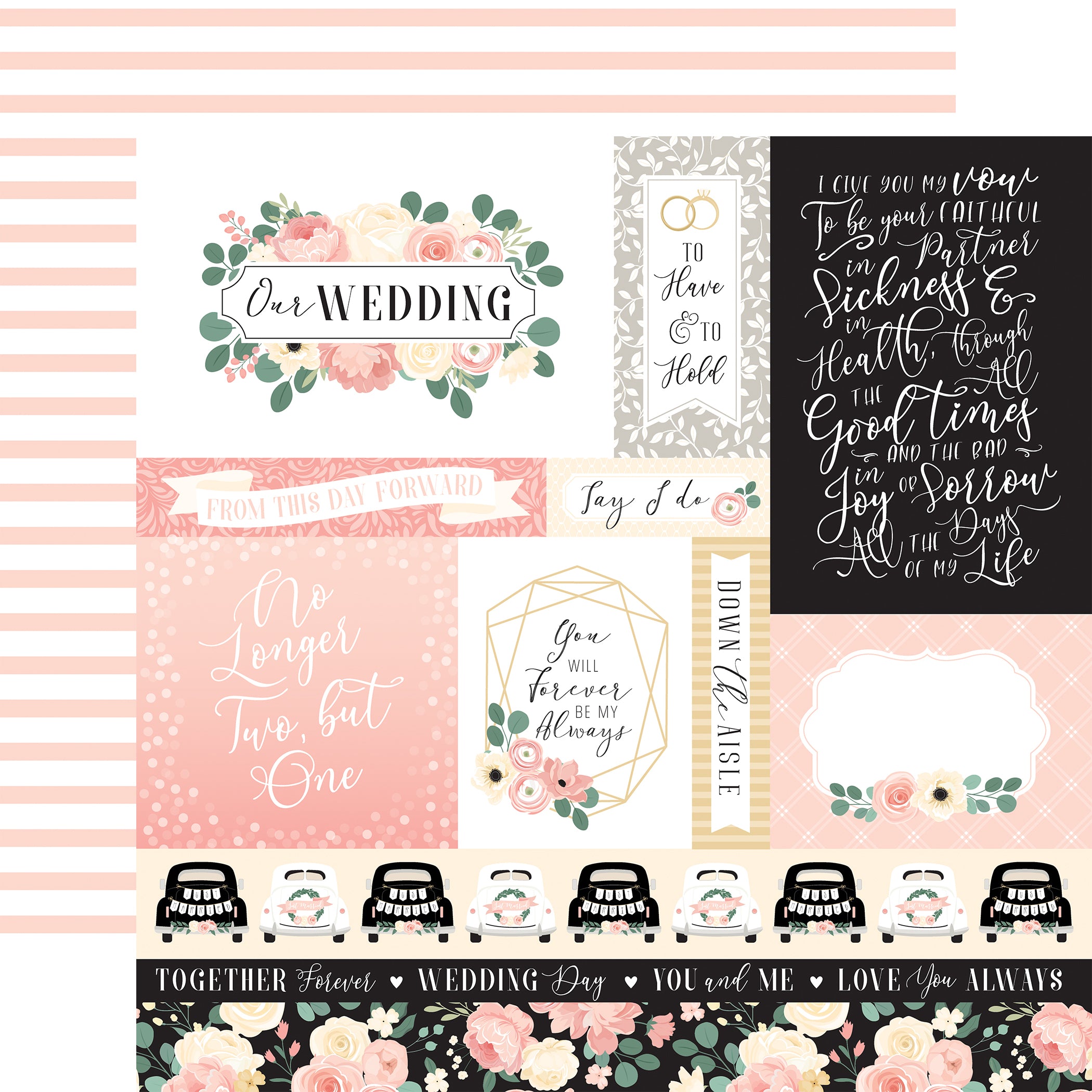 Echo Park Collection Kit 12x12 Our Wedding