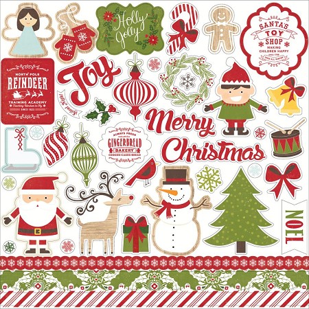 I LOVE CHRISTMAS 12x12 Collection Kit - Echo Park