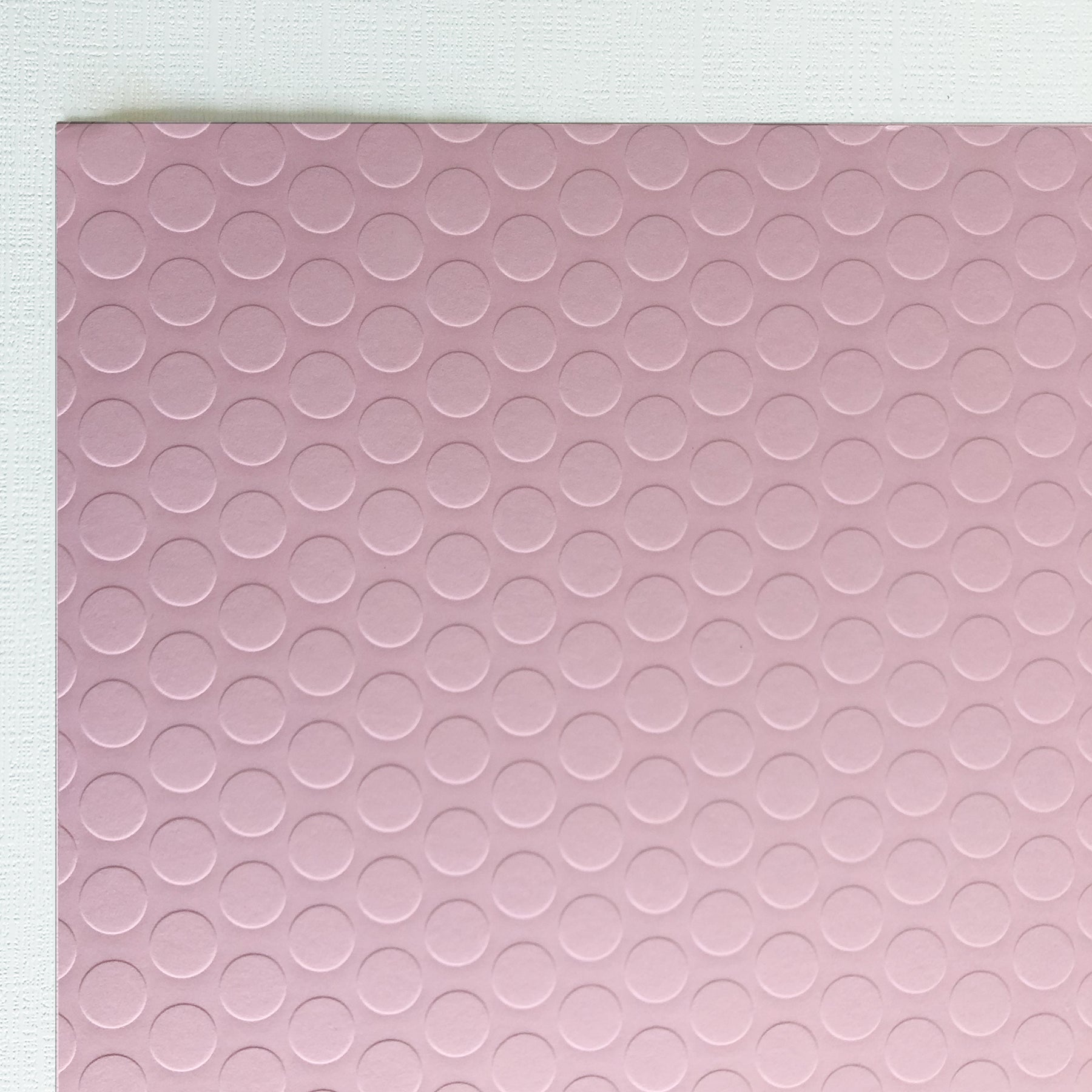 Pink Embossed Dot - 12x12 Cardstock - Recollections – The 12x12